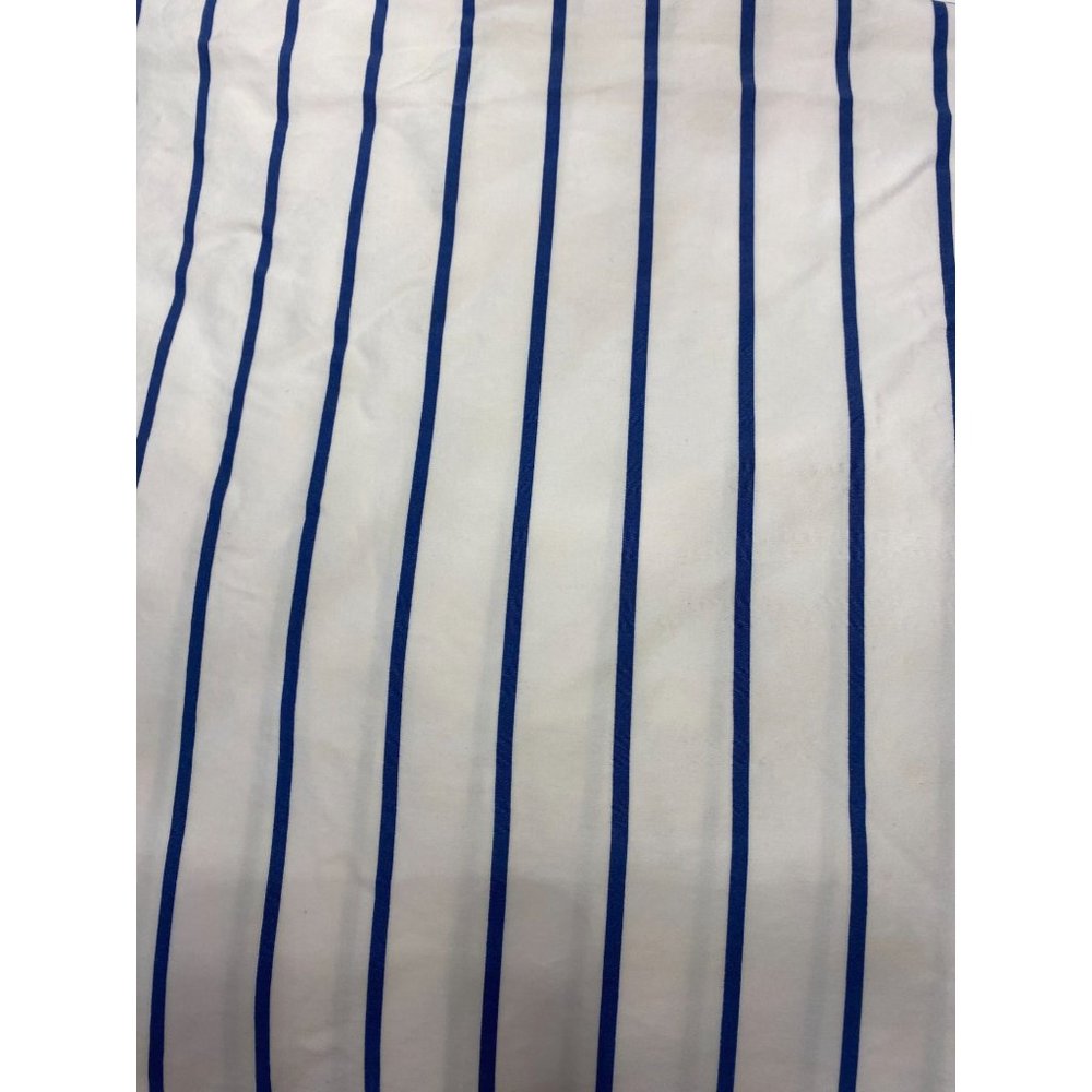 Ralph Lauren Spencer Sateen Stripe (Blue) - King Fitted Sheet